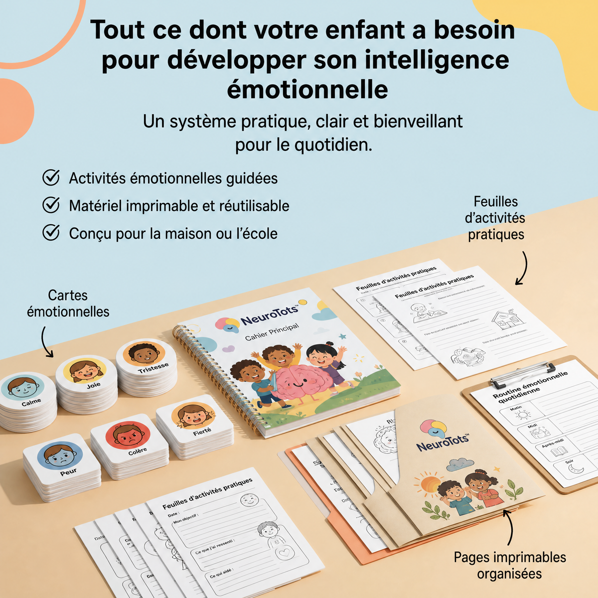 NeuroTots : L'intelligence émotionnelle pour les enfants