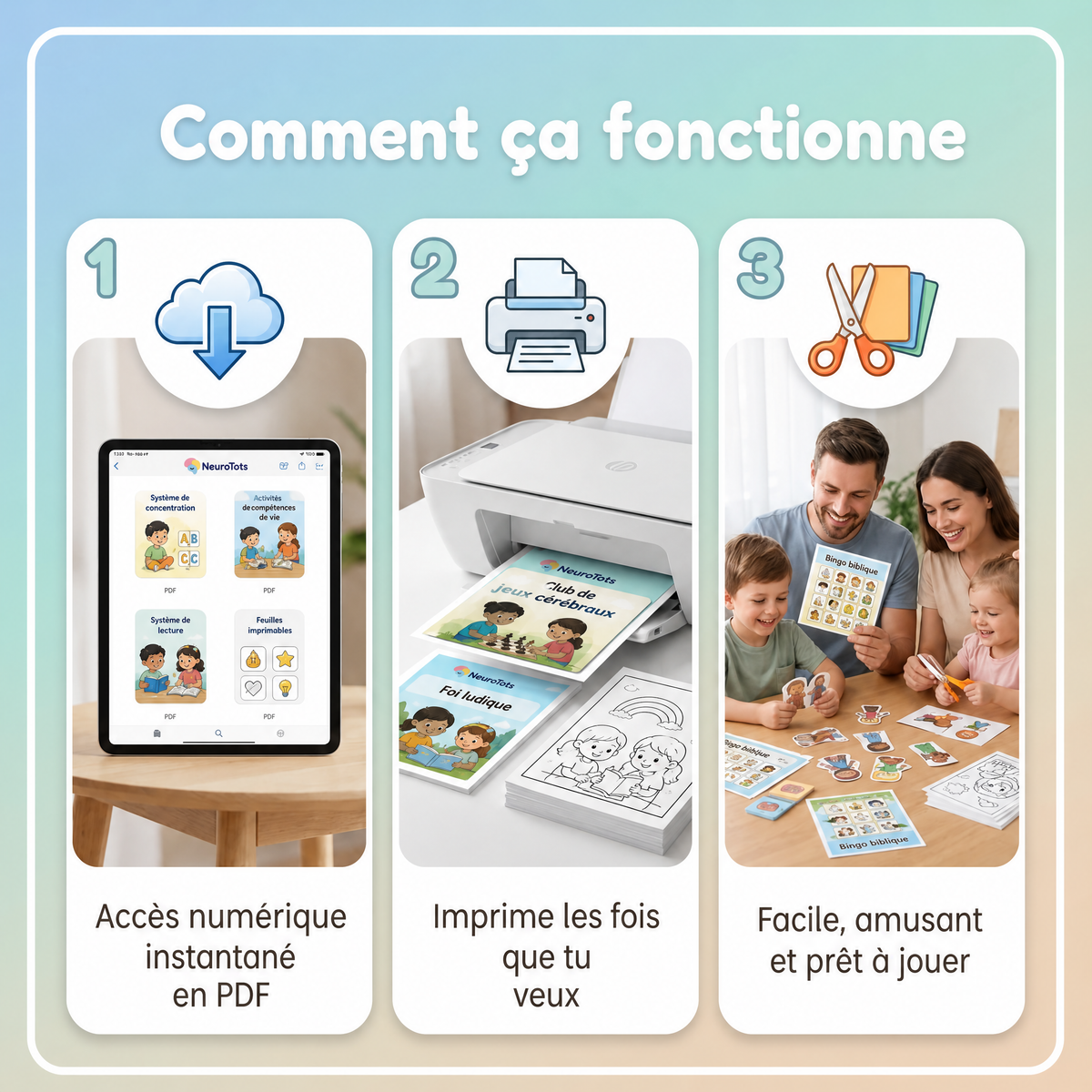 Foi ludique : Plus de 11 jeux bibliques pour apprendre et grandir dans la foi.