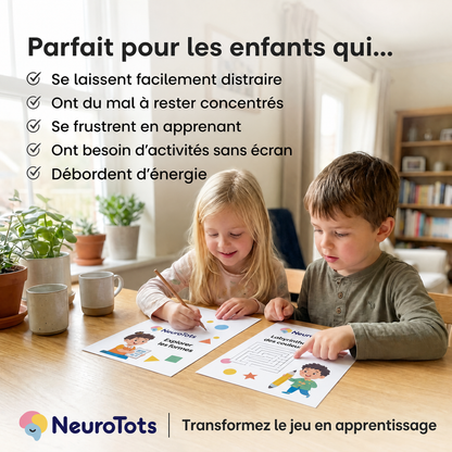 NeuroTots™: más de 100 actividades para estimular la atención, la concentración y el aprendizaje