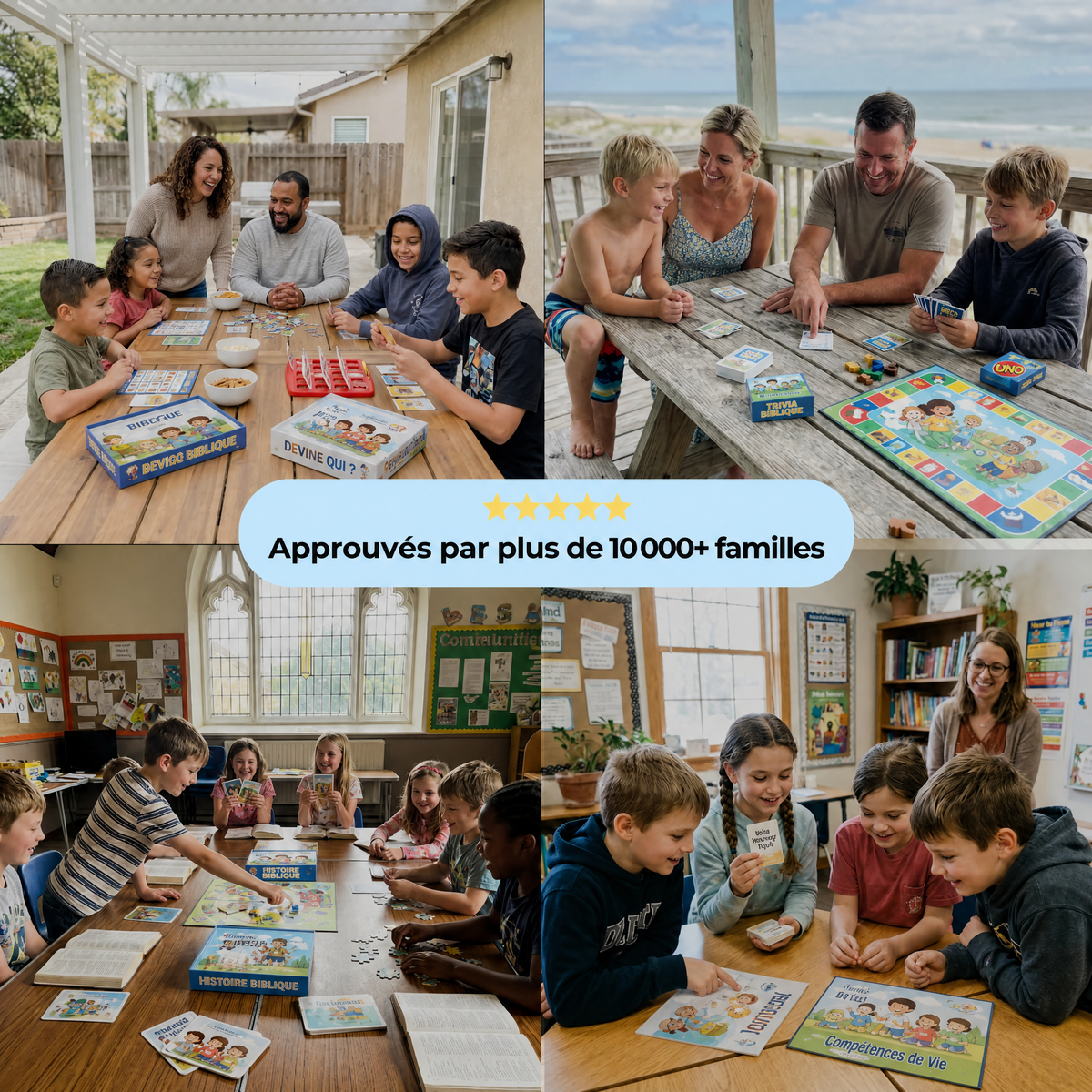 Foi ludique : + 11 jeux bibliques pour enfants et familles