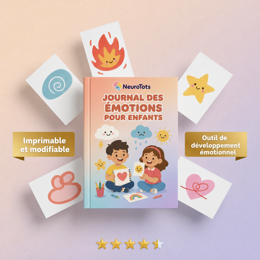 Journal des émotions pour enfants : Aidez votre enfant à comprendre, exprimer et gérer ses émotions en toute simplicité