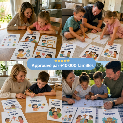 Système de lecture NeuroTots™ : plus de 100 activités pour aider votre enfant à lire avec confiance et à ne plus prendre de retard.