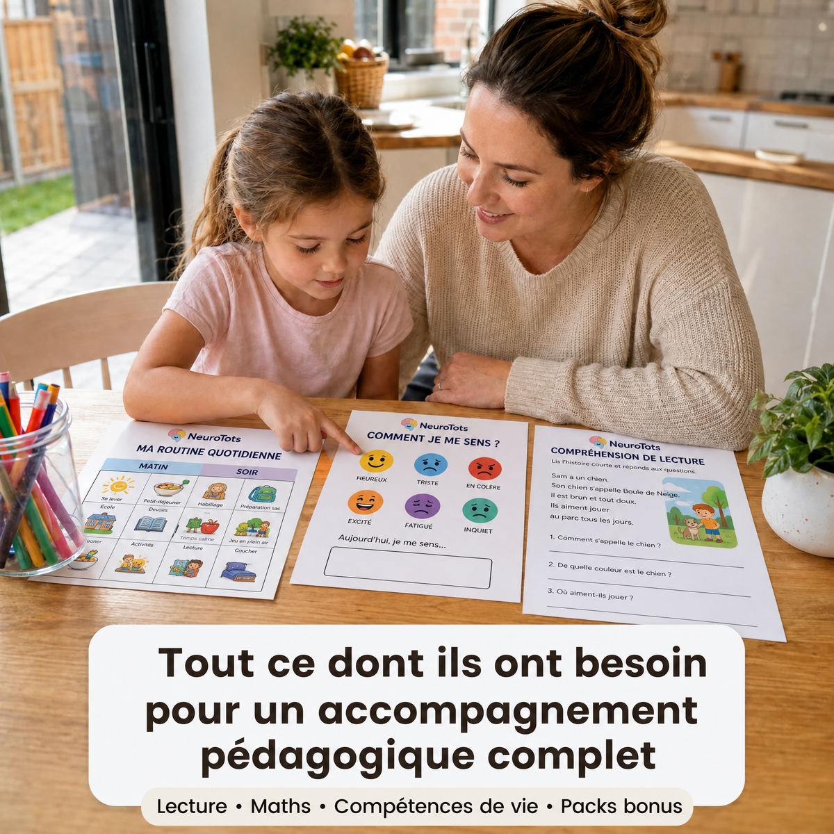 Ensemble d'apprentissage NeuroTots™ Mega : Mathématiques, lecture et compétences de vie (en anglais seulement)