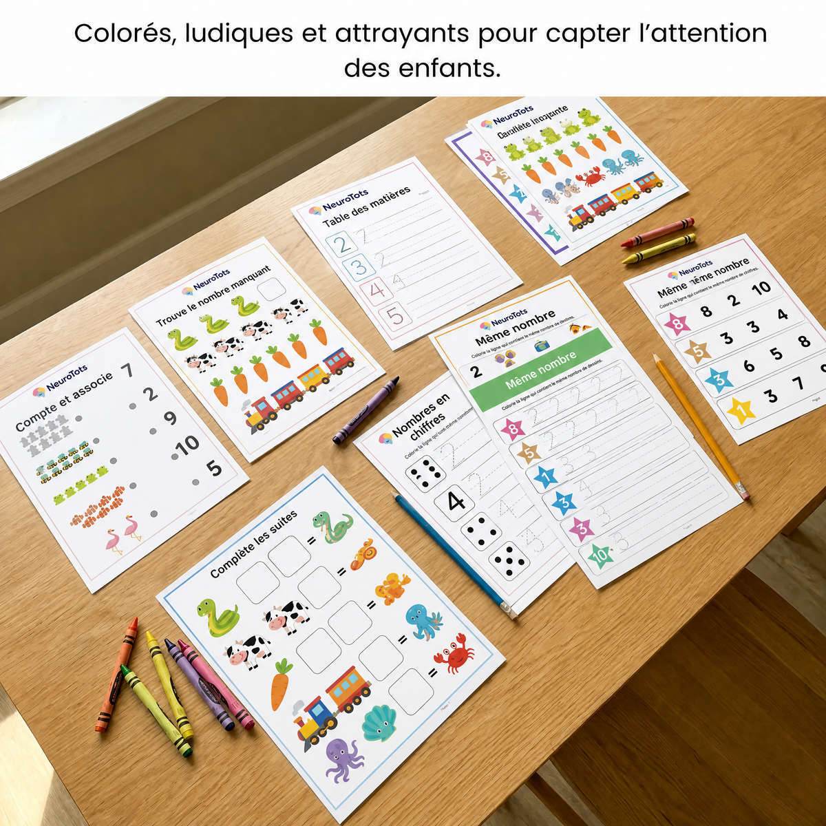 NeuroTots Math System™ : Plus de 350 activités pour aider votre enfant à surmonter les difficultés en mathématiques