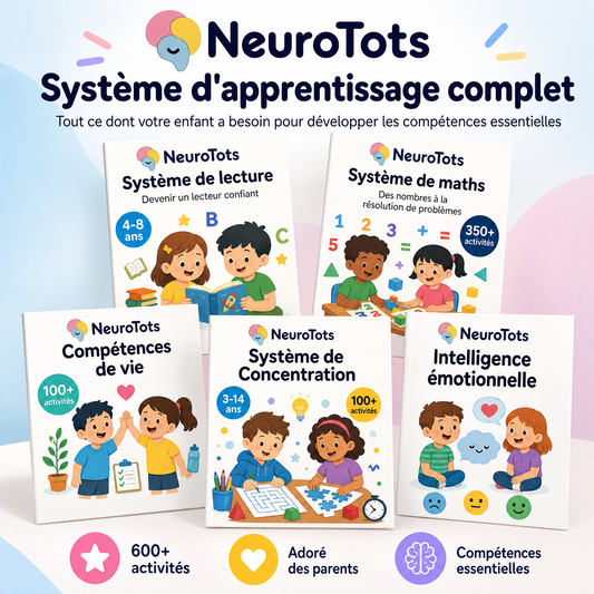 NeuroTots™ : plus de 100 activités pour stimuler l’attention, la concentration et l’apprentissage
