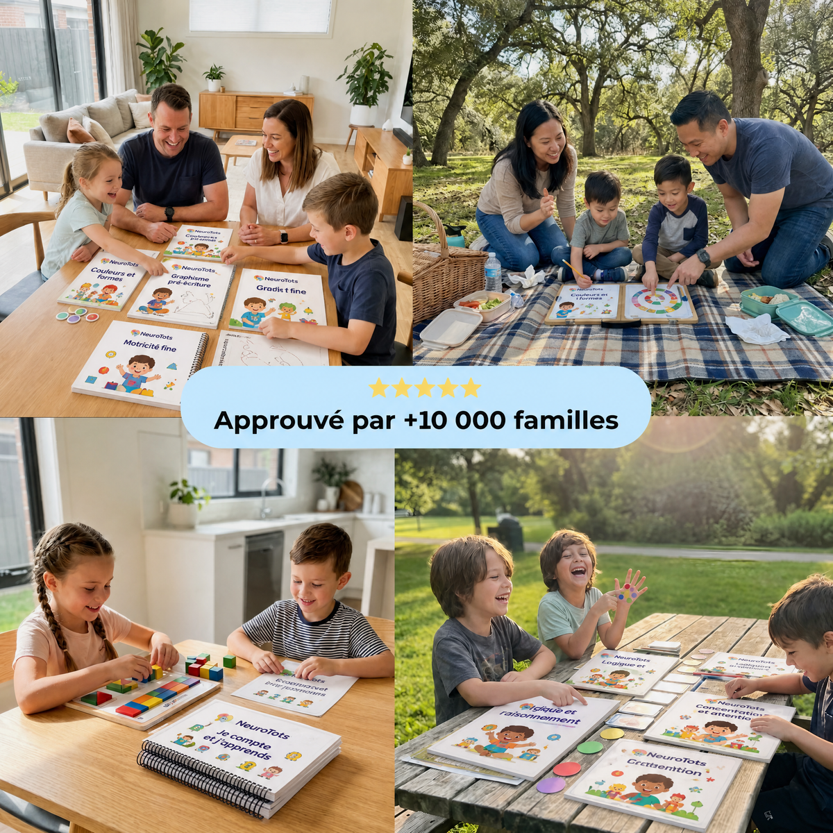 NeuroTots™ Plus de 100 activités pour une meilleure concentration, une attention accrue et un apprentissage réussi