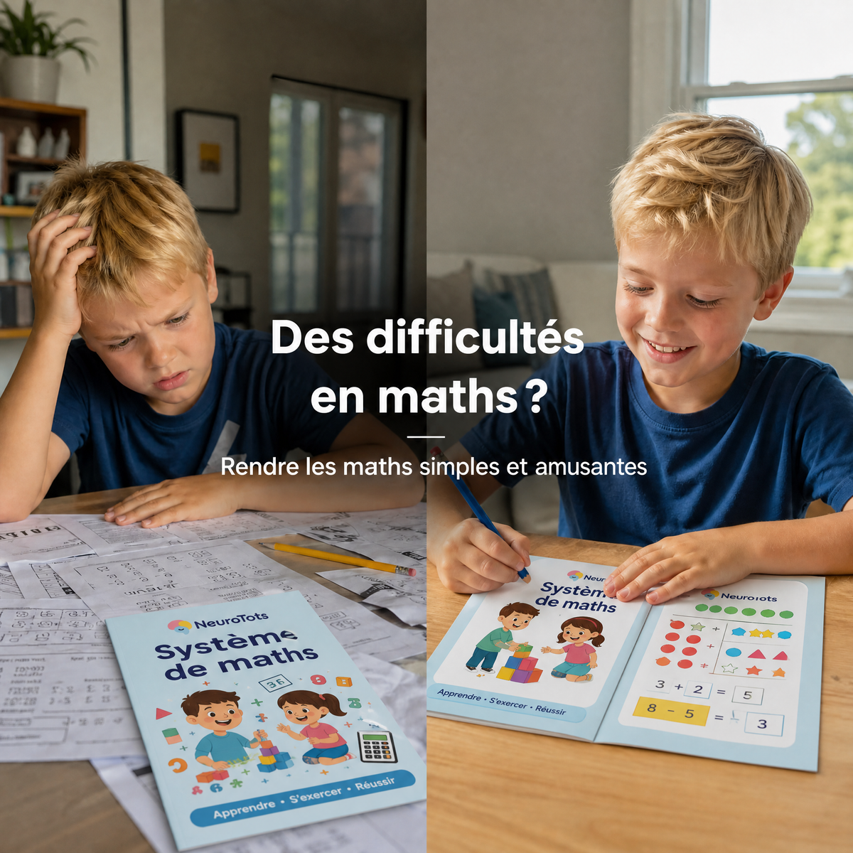NeuroTots Math System™ : Plus de 350 activités pour aider votre enfant à surmonter les difficultés en mathématiques