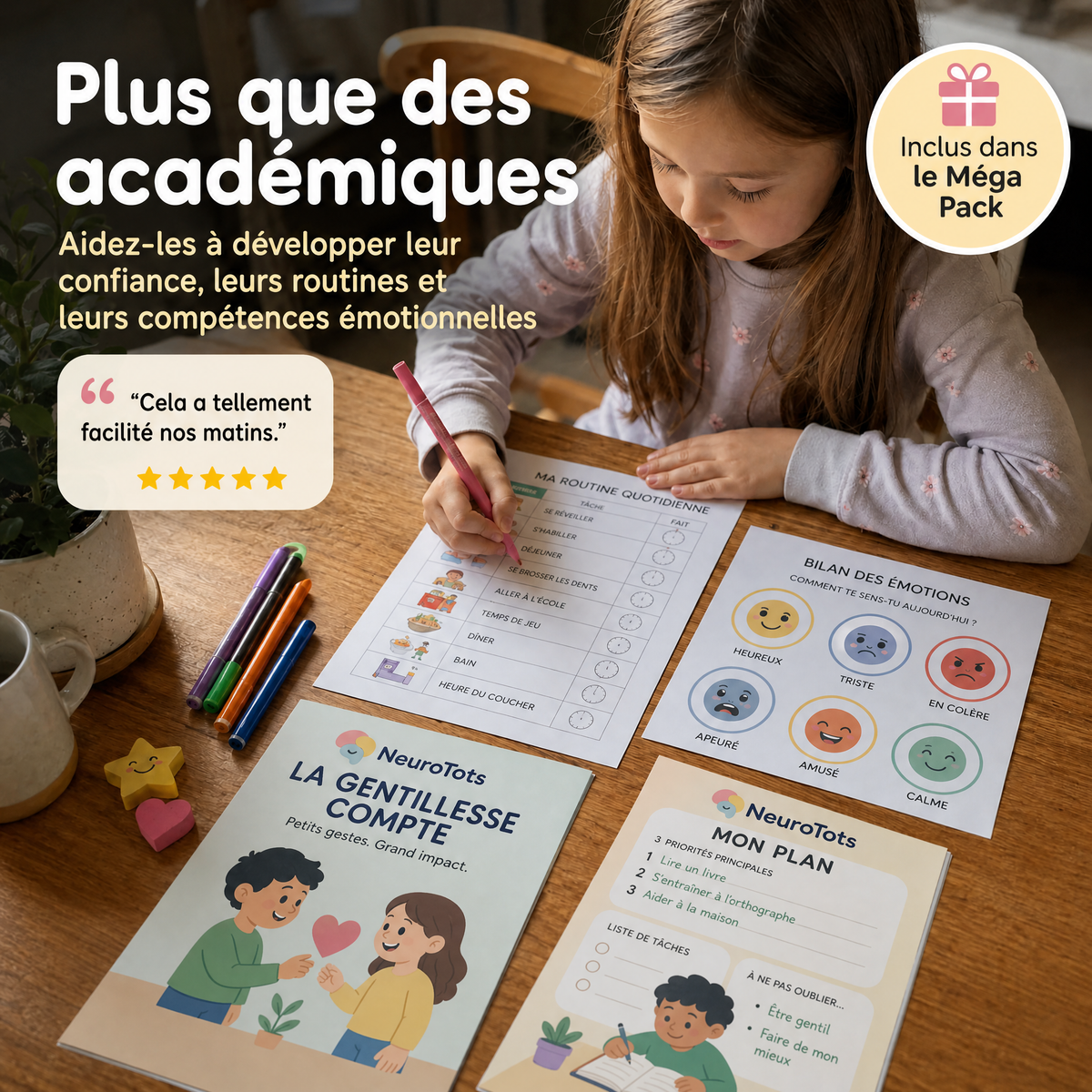 Ensemble d'apprentissage NeuroTots™ Mega : Mathématiques, lecture et compétences de vie (en anglais seulement)