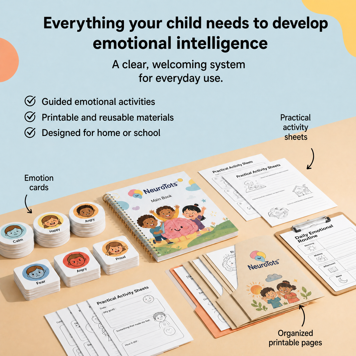 Tout ce dont votre enfant a besoin pour son intelligence émotionnelle