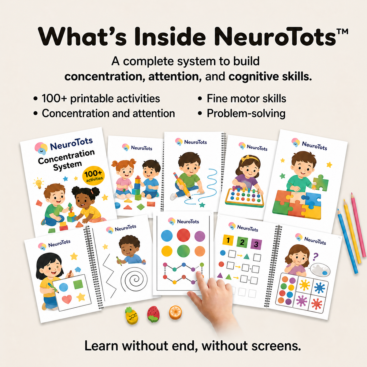 Ce que contient NeuroTots