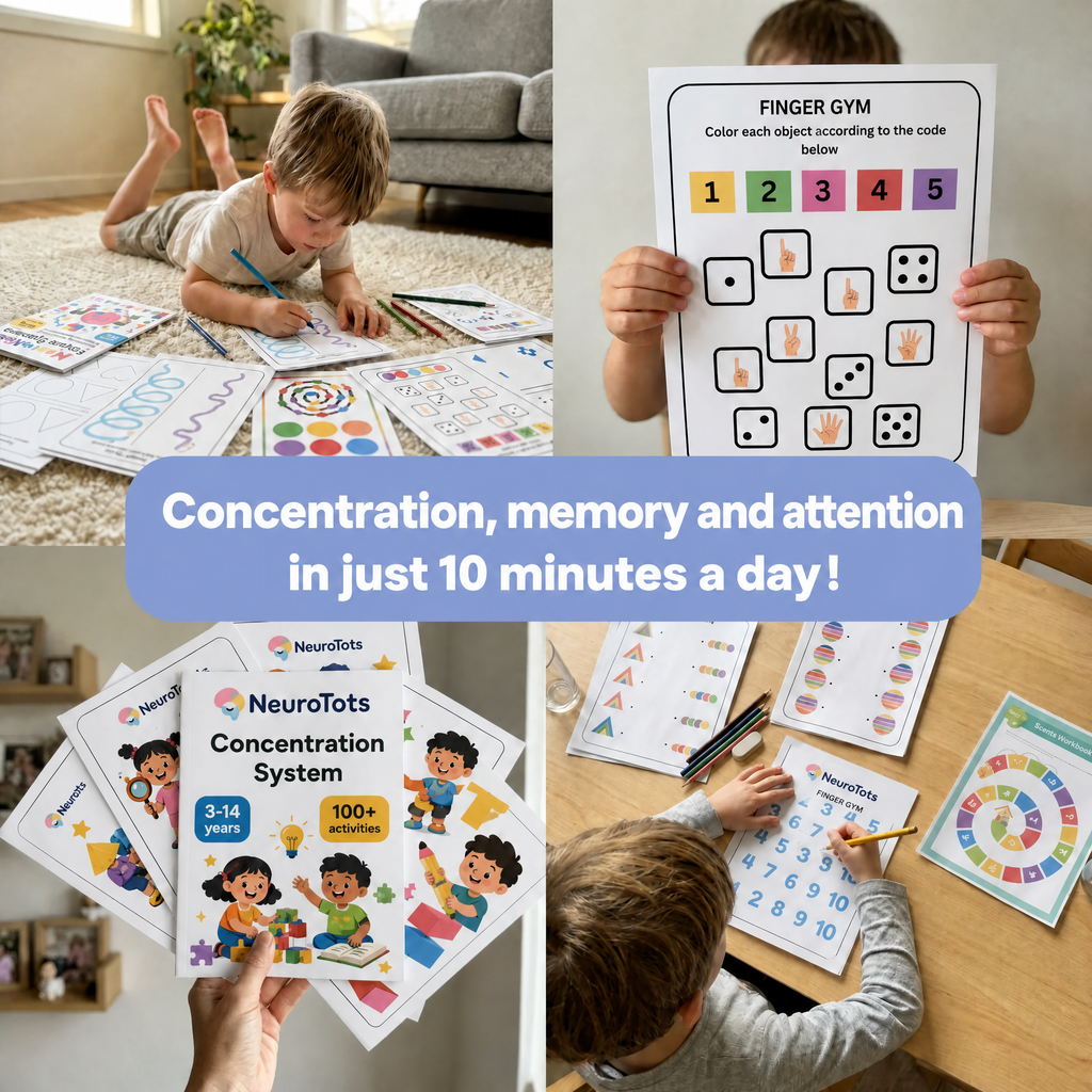 Concentration, mémoire et attention en 10 minutes par jour